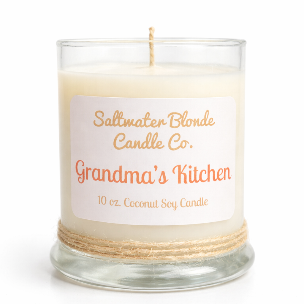 Grandma's Kitchen 10 oz. Coconut Soy Candle